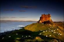 Holy Island, England. http://www.bbc.co.uk/