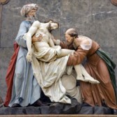 Deposition from the Cross from Vienna church – Nicodemus and Joseph of Arimatea. Photo courtesy Shutterstock (http://shutr.bz/15W6boY)