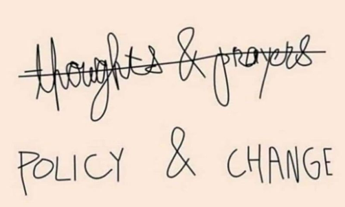 thoughts-and-prayers policy and change