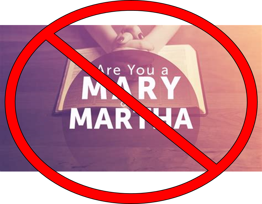Not Mary or Martha