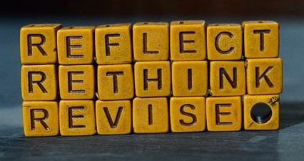 reflect rethink revise