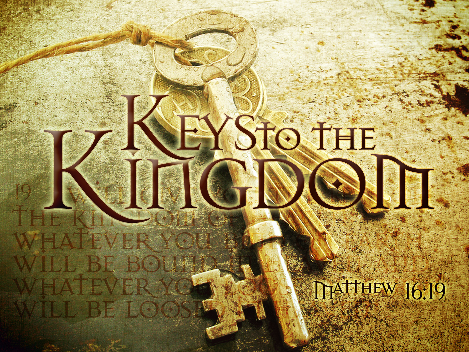 keys to kingdom