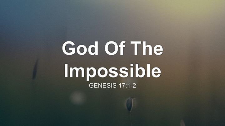 god of the impossible